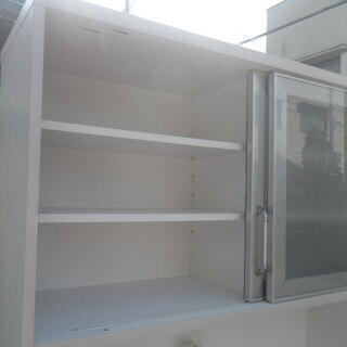 □配達可□大丸木工 キッチンボード 食器棚 収納棚 ホワイト キッチン 