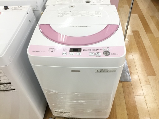 安心の1年保証付！2016年製SHARPの5.5kg全自動洗濯機【トレファク岸和田店】