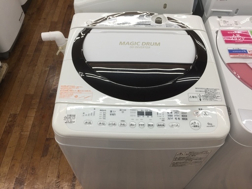 安心の6ヶ月保証つき【トレジャーファクトリー入間店】TOSHIBA 6.0ｋｇ全自動洗濯機のご紹介！