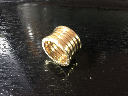 正規品 ブルガリ ビーゼロワン ♯50 Ｋ18 美品