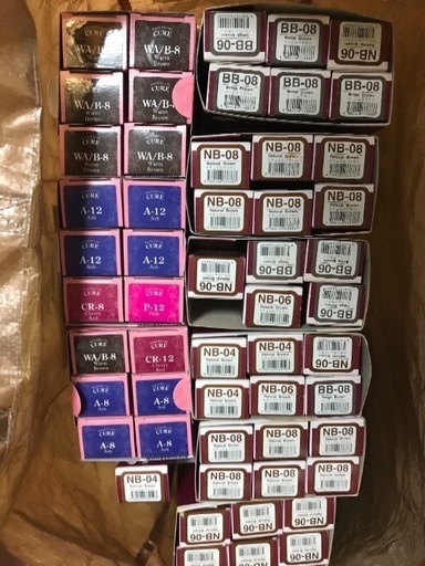 再値下げしました！カラー剤 まとめ売り
