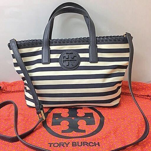 鑑定済み 正規品 TORY BURCH トリーバーチ 2wayショルダーバッグを売り
