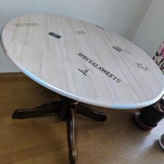 お取引き中☆木製★丸テーブル