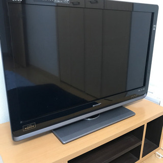 テレビ台付き 亀山ブランド 32型 /ブルーレイ内蔵LED AQ...