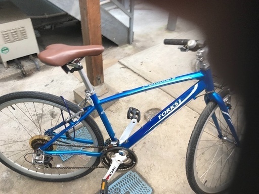 24段変速クロスバイク青売ります