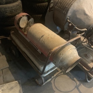 冬に向けてジェットヒーター