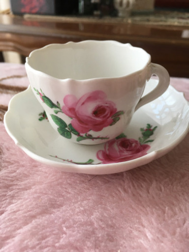 マイセン  デミタス コーヒーカップ\u0026ソーサー