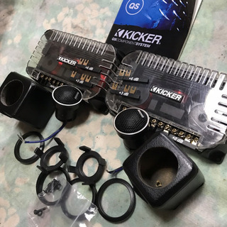 KICKER QS65.2 コンポーネント スピーカー オーディオ