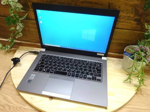 高性能！19999円【薄型高速SSD128GB】win10 64bit 東芝DynaBook R634/K★Ci5 4300U/1.90GHz/4GB/128GB(SSD)★13.3型/1.19kg/A109
