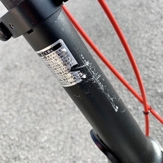 中古 美品 ルノー 折りたたみ自転車 ULTRA LIGHT7 ノーギア 14インチ 