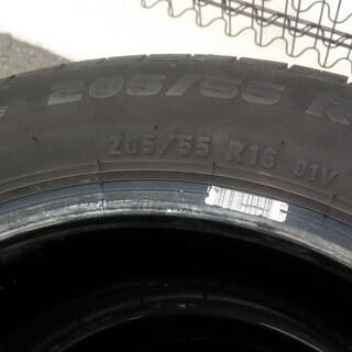 205/55R16 4本 2015年 PIRELLI POWERGY ピレリ