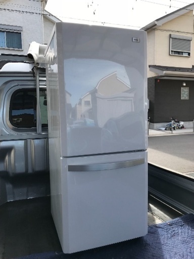取引中2015年製ハイアール冷凍冷蔵庫138L美品。千葉県内配送無料。設置無料。