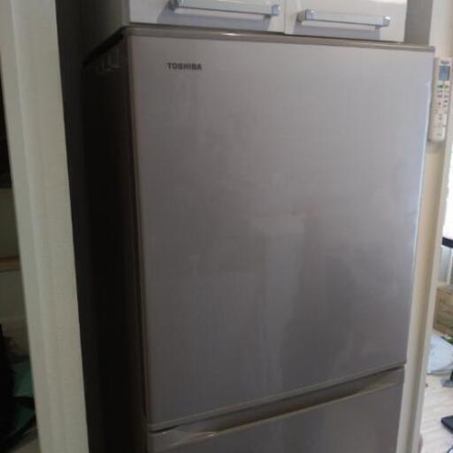 （取引中）東芝☆自動製氷付3ドア冷凍冷蔵庫