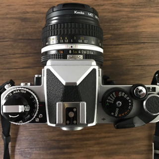 17000円] NIKON FE2 シルバー/NIKKOR 50mm 1.4