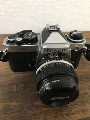 [17000円] NIKON FE2 シルバー/NIKKOR 50mm 1.4