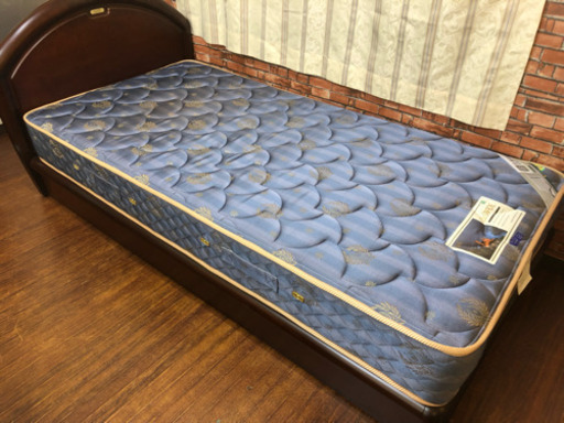 【送料無料】フランスベッド シングルサイズベッド マットレスセット