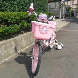 ブリジストン　キティちゃんサイクル18インチ