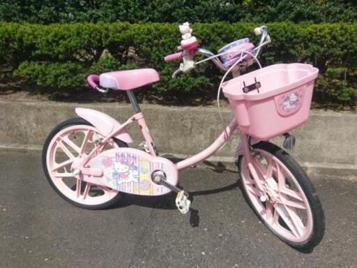 ブリジストン　キティちゃんサイクル18インチ ブリジストン キティちゃんサイクル18インチ