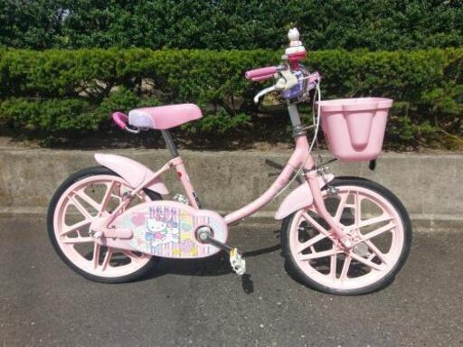 ブリジストン キティちゃんサイクル18インチ