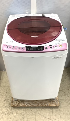 J127 【動作確認済】パナソニック　全自動洗濯機　7.0Kg　NA-FS70H6　2013年製　給水、排水ホース付！動作保障あります。