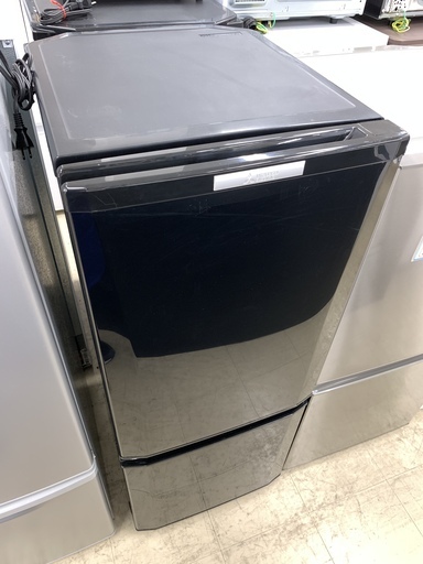 J130 【動作確認、クリーニング済】冷凍冷蔵庫　122L　MR-P15Y-B　2015年製　動作保証あります