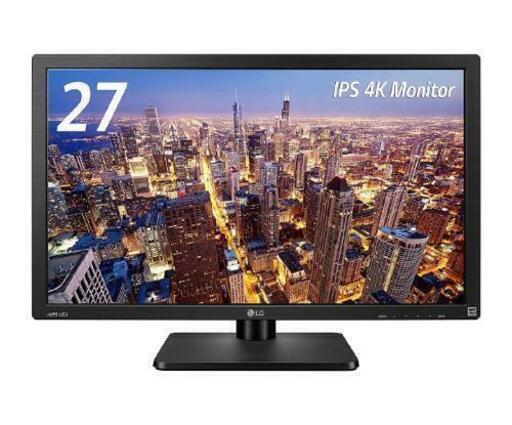 ４KモニターLG 27インチ 4K　安く売ります！15800円！