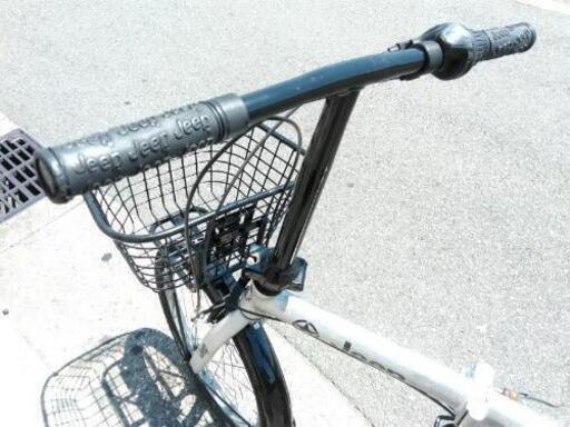 ♪ジモティー特価♪JEEP 前カゴ・シマノ外装6段変速 20型