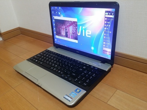Core i5 ブルーレイ SSD搭載 NECノートパソコン 麻雀、将棋ソフト付き！ USBマウスプレゼント中 (15.6型 LaVie S Office2010付き)