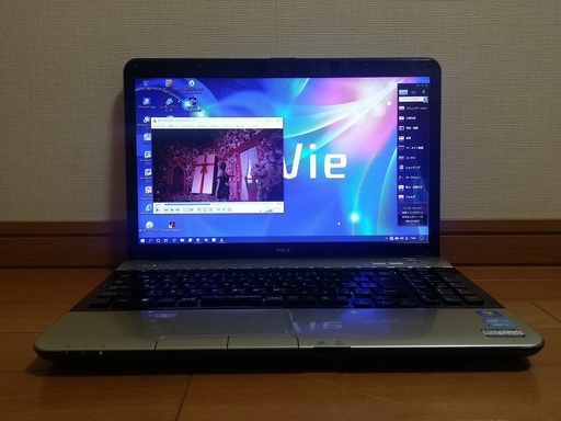 Core i5 ブルーレイ SSD搭載 NECノートパソコン 麻雀、将棋ソフト付き！ USBマウスプレゼント中 (15.6型 LaVie S Office2010付き)