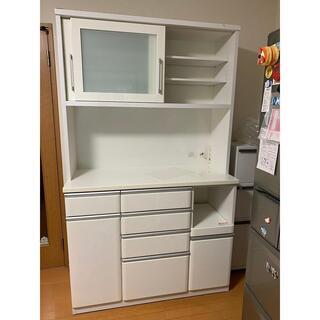 A71837 ニトリ レンジボード 食器棚 W1200×D510×H2010mmSupreme