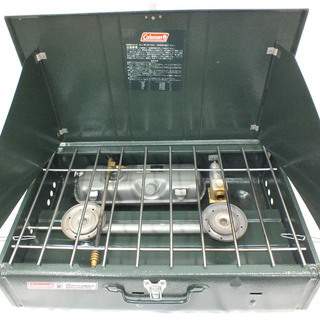 PayPay可 手稲リサイクル Colemanコールマン ツーバーナーコンロ  413H499J アウトドア キャンプ用品 防災 ￥9,000- PayPay可 手稲リサイクル Colemanコールマン ツーバーナーコンロ