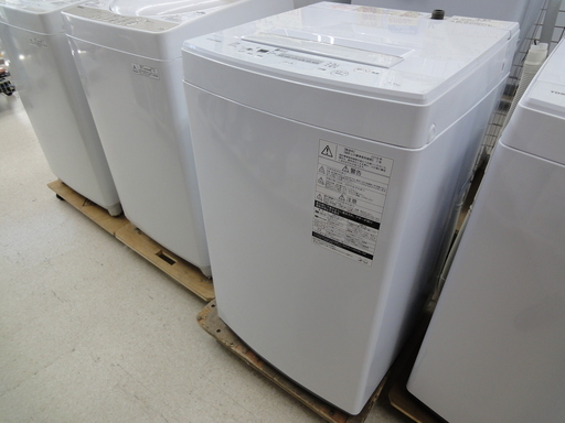TOSHIBA/東芝 洗濯機 4.5kg 2018年製 ホワイト AW-45M5 【ユーズドユーズ名古屋天白店】