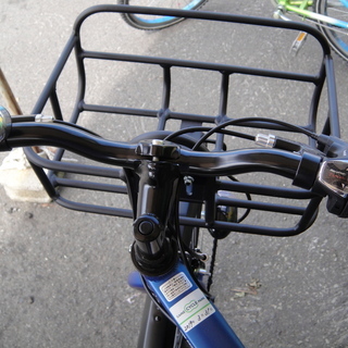 美品　COURAGE 700C 自転車 CRAF700C BL シマノ7段ギア LEDライト クロスバイク クラージュ