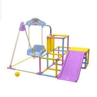 ☆美品☆ 折りたたみ ジャングルジム ブランコ 滑り台 - その他 