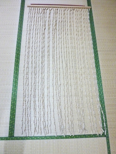 ひも状暖簾間仕切りやカーテン代わりに ディーディーｂ 福井のカーテン ブラインドの中古あげます 譲ります ジモティーで不用品の処分