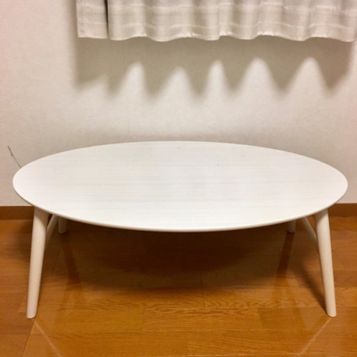 ニトリ ミニテーブル 白 座卓 Natsumikan 笹塚のテーブル 座卓 ローテーブル の中古あげます 譲ります ジモティーで不用品の処分