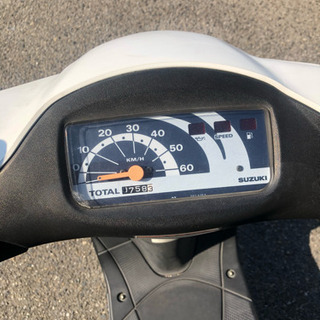⭐︎原付き バイク スズキ 50cc レッツ2 2st 未整備 現状車 エンジン ...