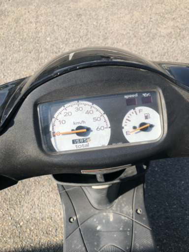 ︎原付き バイク スズキ 50cc レッツ2 ブルー シャッターキー 現状車 ...
