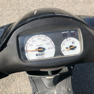 ⭐︎原付き バイク スズキ 50cc レッツ2 ブルー シャッターキー 現状車 エンジン実働 お安く売ります！
