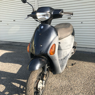 ⭐︎原付き バイク スズキ 50cc レッツ4 シャッターキー 現状車 ...