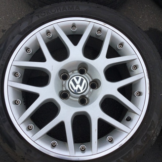 VWワーゲン純正 BBS 17インチ アルミホイール 225/45R17 4本セット