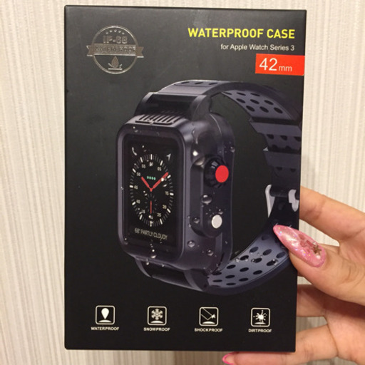 Apple Watch 42mm ケースバンド IP65防水 シリコンカバー (まとめ買い 