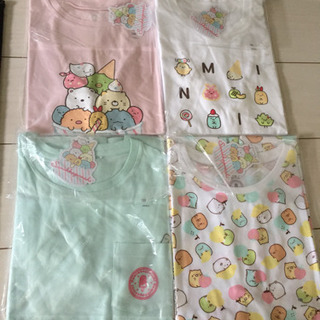 新品未開封 すみっコぐらし Tシャツ 4枚セット 150