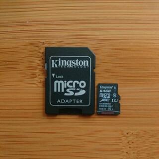 Kingston microSDXCカード 64GB Class...