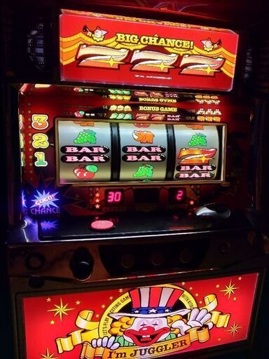 ニューアイムジャグラーEX-C 実機 コイン不要機付き