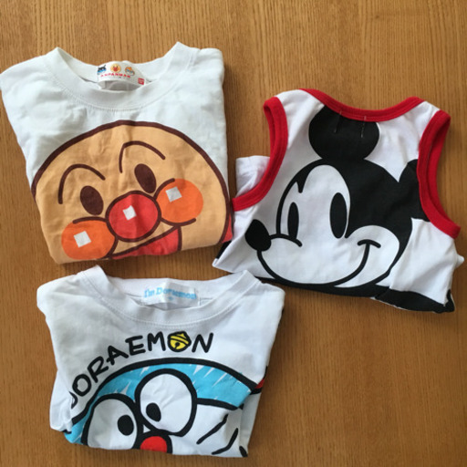 アンパンマン ドラえもん ミッキー洋服3セット Mayoyoyo 沖縄の子供用品の中古あげます 譲ります ジモティーで不用品の処分 アンパンマン ドラえもん ミッキー洋服3セット Mayoyoyo 沖縄の子供用品の中古あげます 譲ります ジモティーで不用品の処分