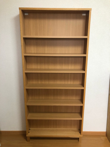 無印良品 本棚 オーク材薄型ラック しょう 岩沼の収納家具 本棚 の中古あげます 譲ります ジモティーで不用品の処分