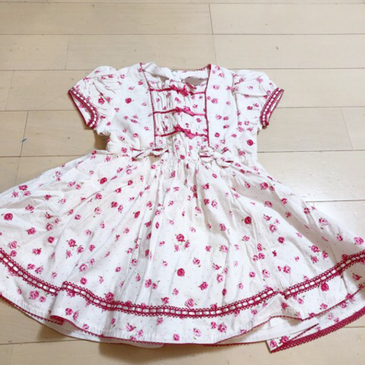美品 メゾピアノ かわいいワンピースリボン テス 葛西の子供用品の中古あげます 譲ります ジモティーで不用品の処分