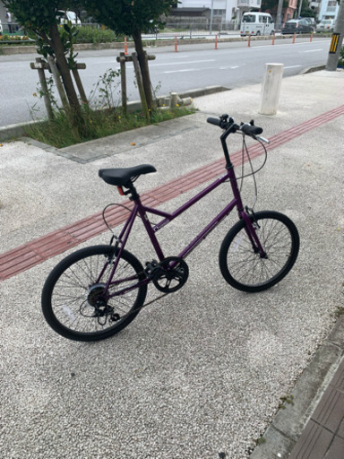 自転車 ミニベロ 使用時間30分 美品です
