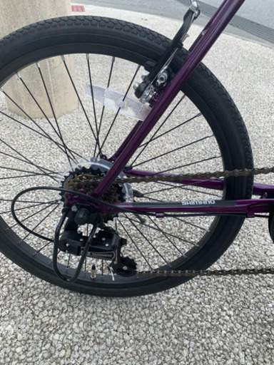 自転車 ミニベロ 使用時間30分 美品です